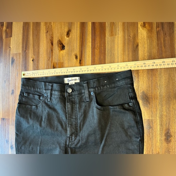 MADEWELL Flea Market Flare Jeans in black frost NEW NT672 $128 size 30 - Picture 9 of 16